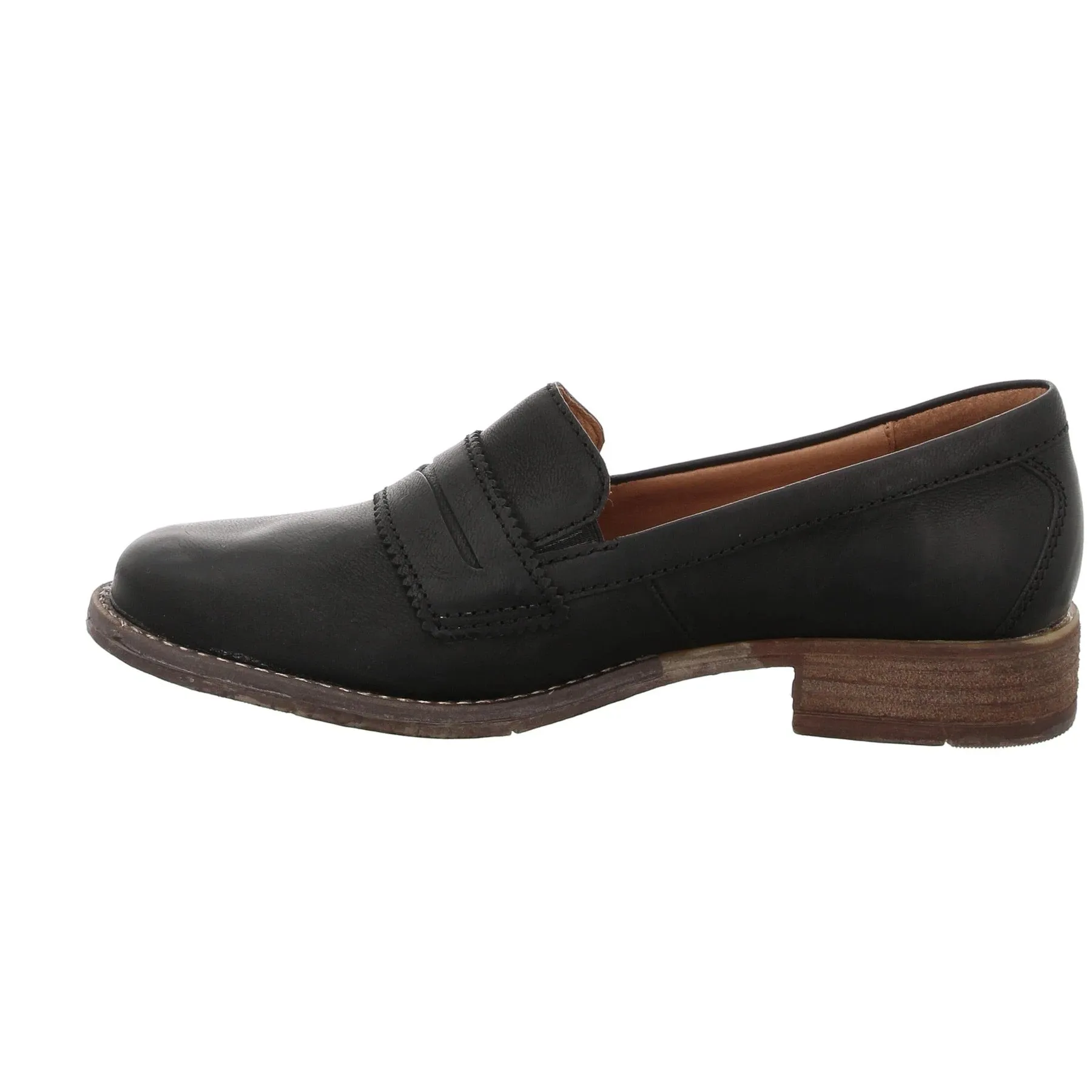 Josef Seibel Women's Sienna 96 Leather Loafer in Black