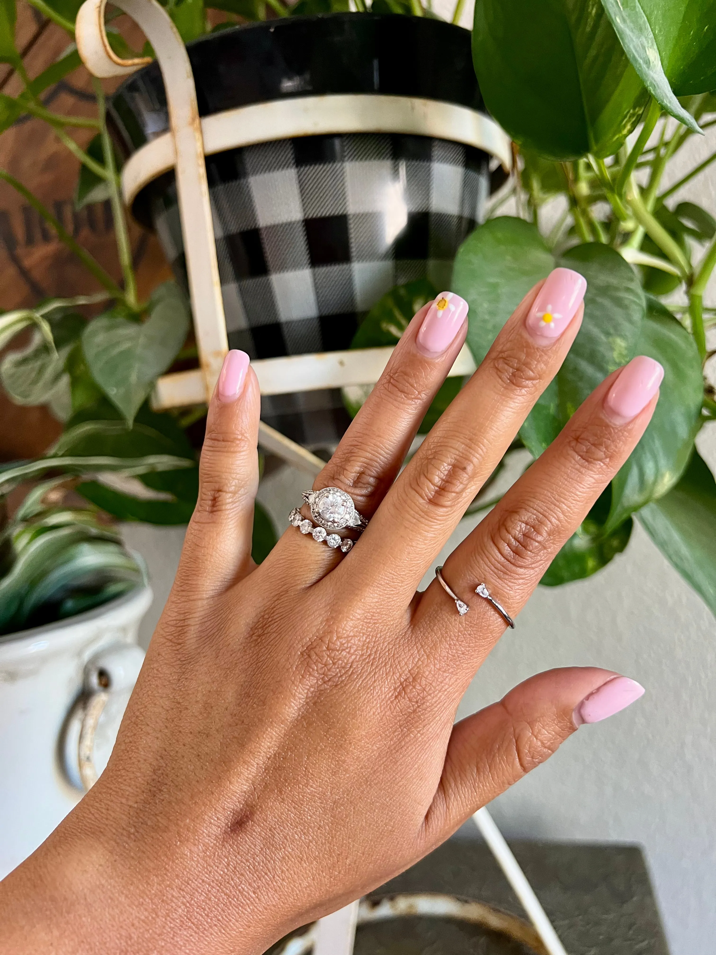 Jupiter Sterling Silver Wraparound Adjustable Dainty Ring