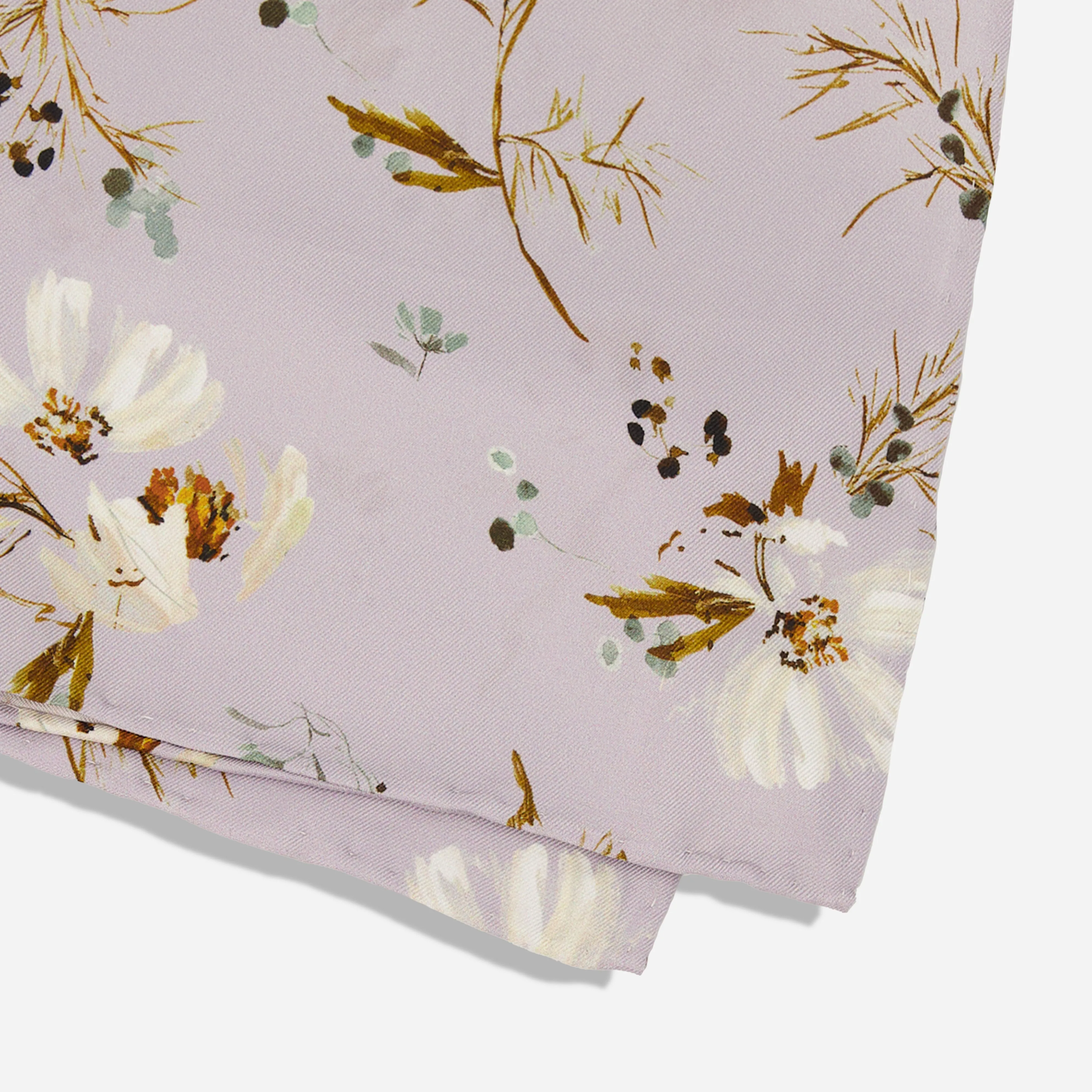 Kelly Ventura x Tie Bar Petal Palette Floral Lavender Pocket Square