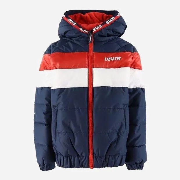 Levi's Kids Jacket colorblock 8ED554 dress blue-red-white