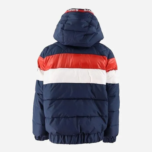 Levi's Kids Jacket colorblock 8ED554 dress blue-red-white