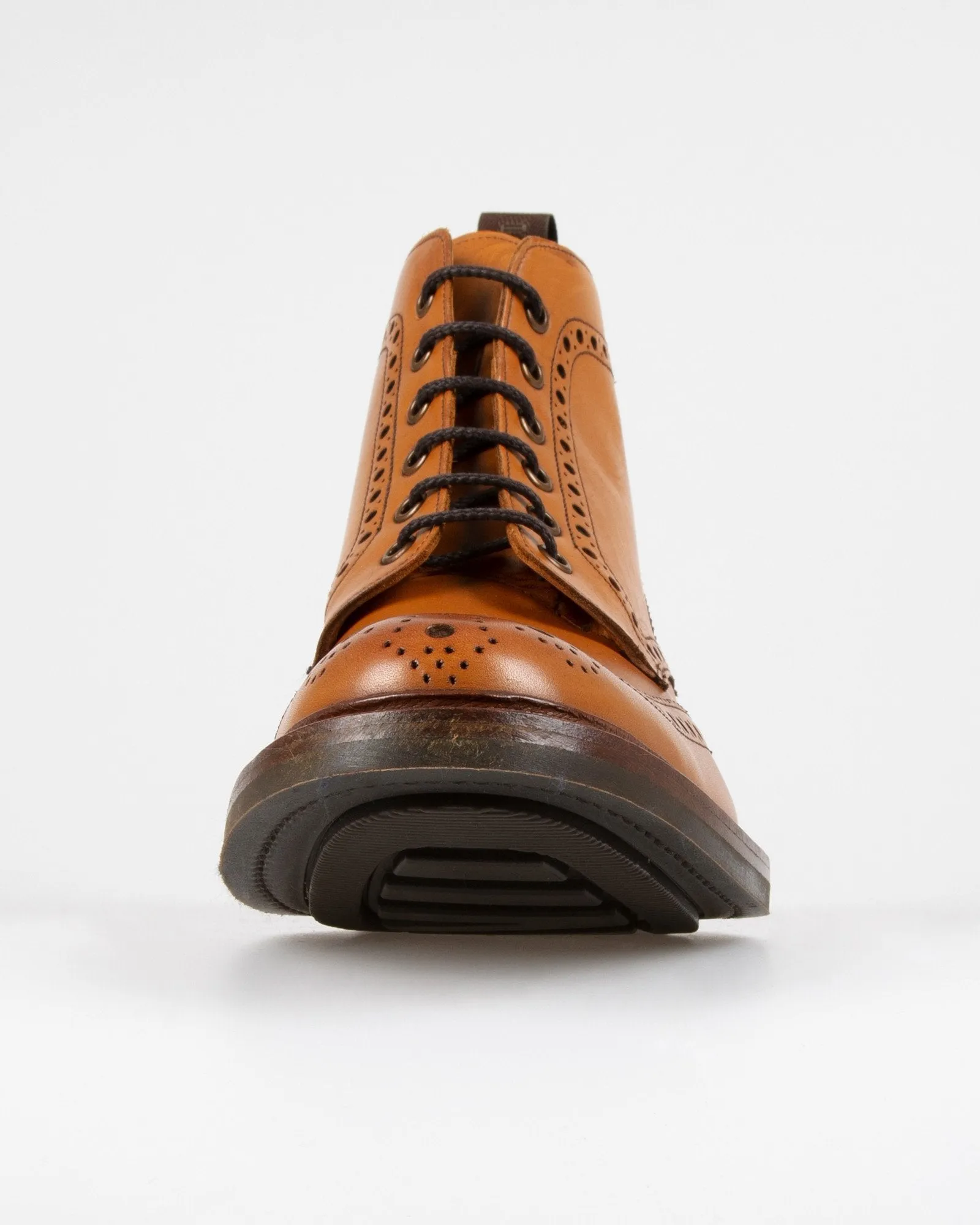 Loake 1880 Country Bedale Brogue Boot - Tan