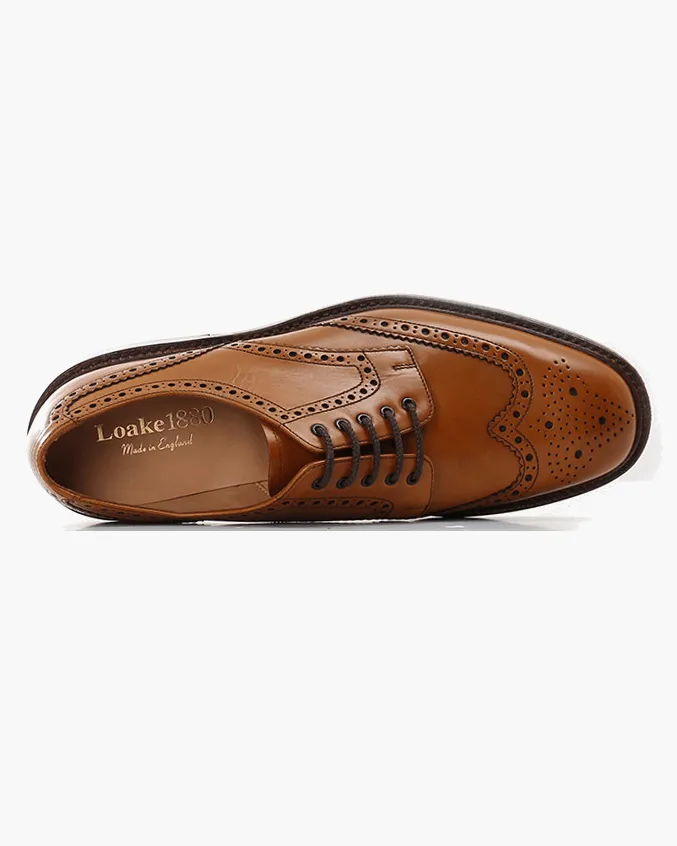 Loake 1880 Country Chester Brogue - Tan