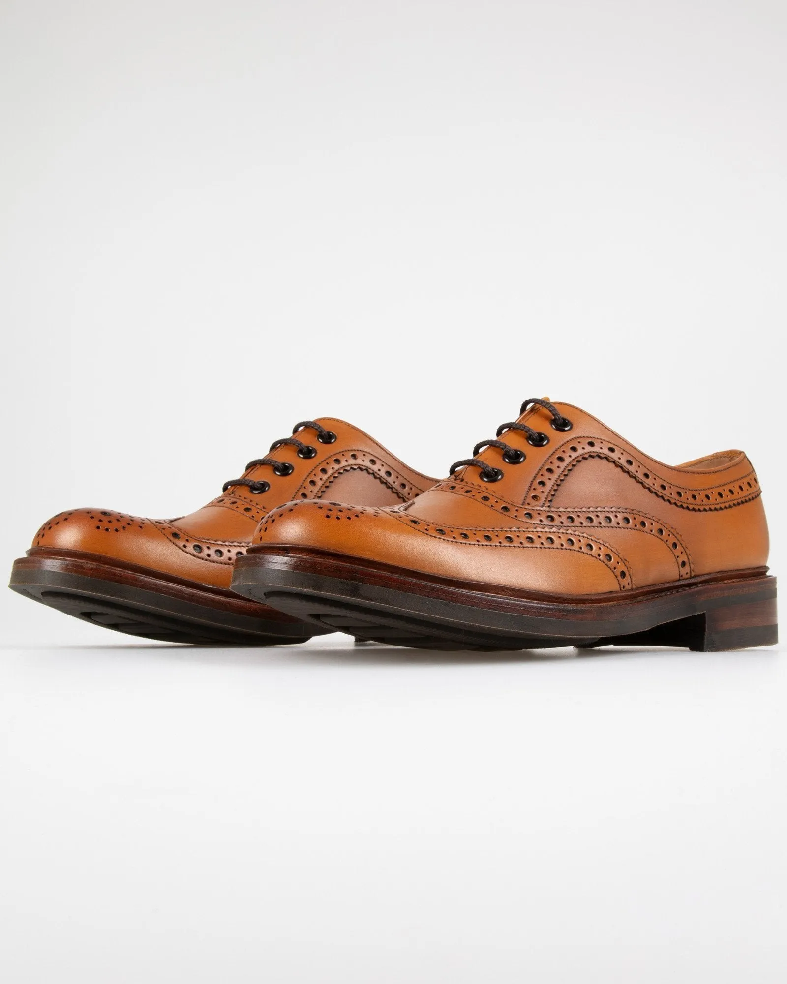 Loake 1880 Country Edward Brogue Oxford - Tan