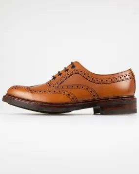 Loake 1880 Country Edward Brogue Oxford - Tan