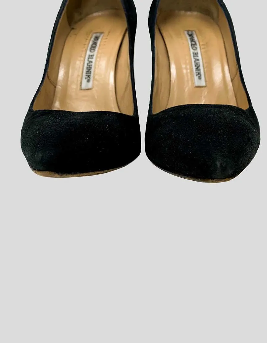 MANOLO BLAHNIK Suede Pumps - 36.5 IT | 6.5 US