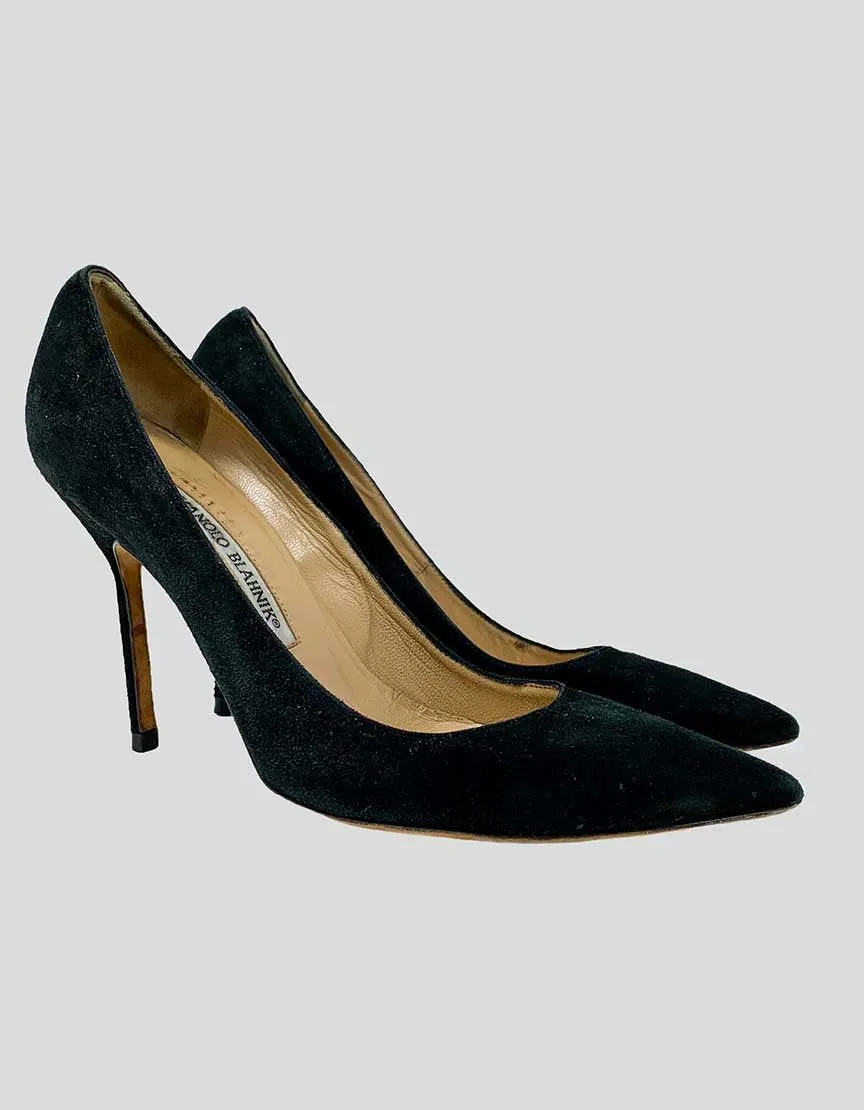 MANOLO BLAHNIK Suede Pumps - 36.5 IT | 6.5 US