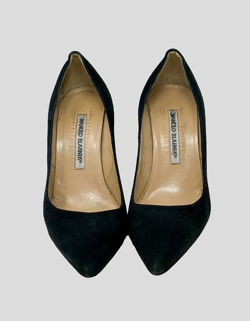 MANOLO BLAHNIK Suede Pumps - 36.5 IT | 6.5 US