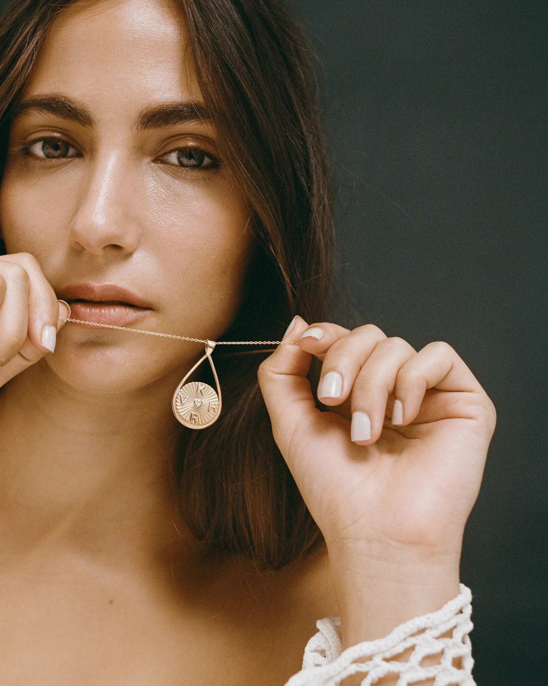 Marie Coin Necklace - 18K Gold Vermeil