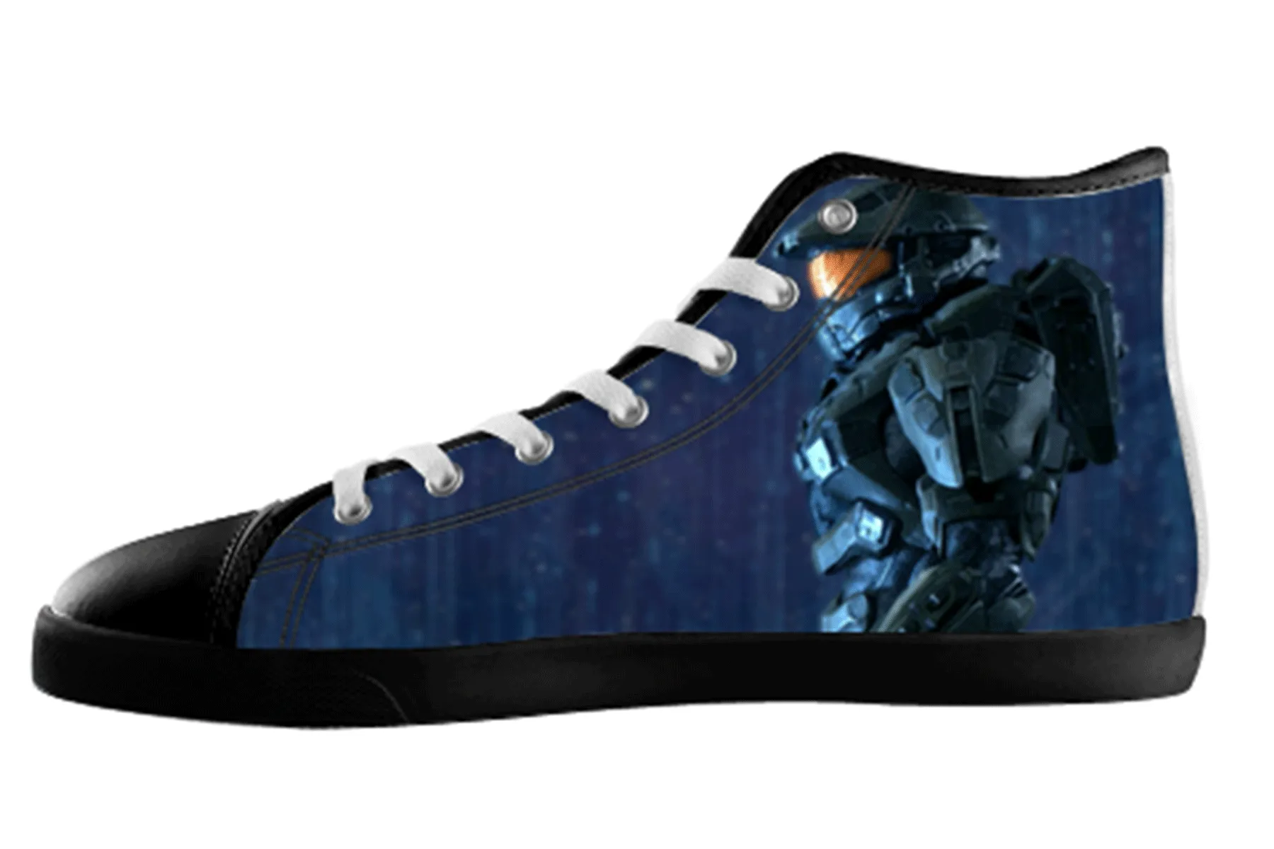 Master Chief Cortana High Top Shoes