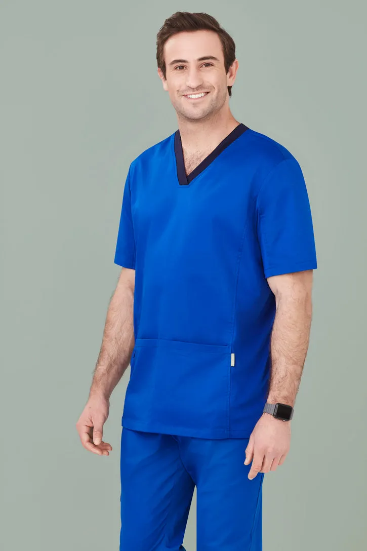 Mens Riley V-Neck Scrub Top