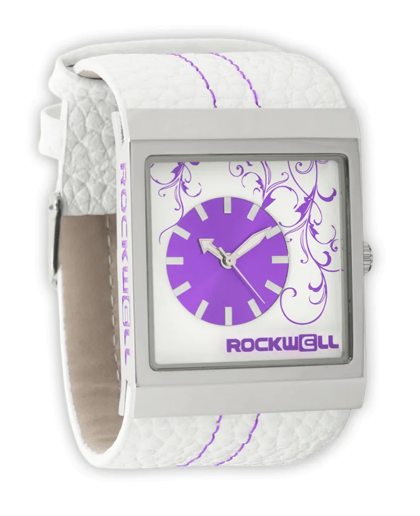 Mercedes (White/Purple) Watch