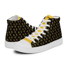 mo.be starboy high top canvas shoes