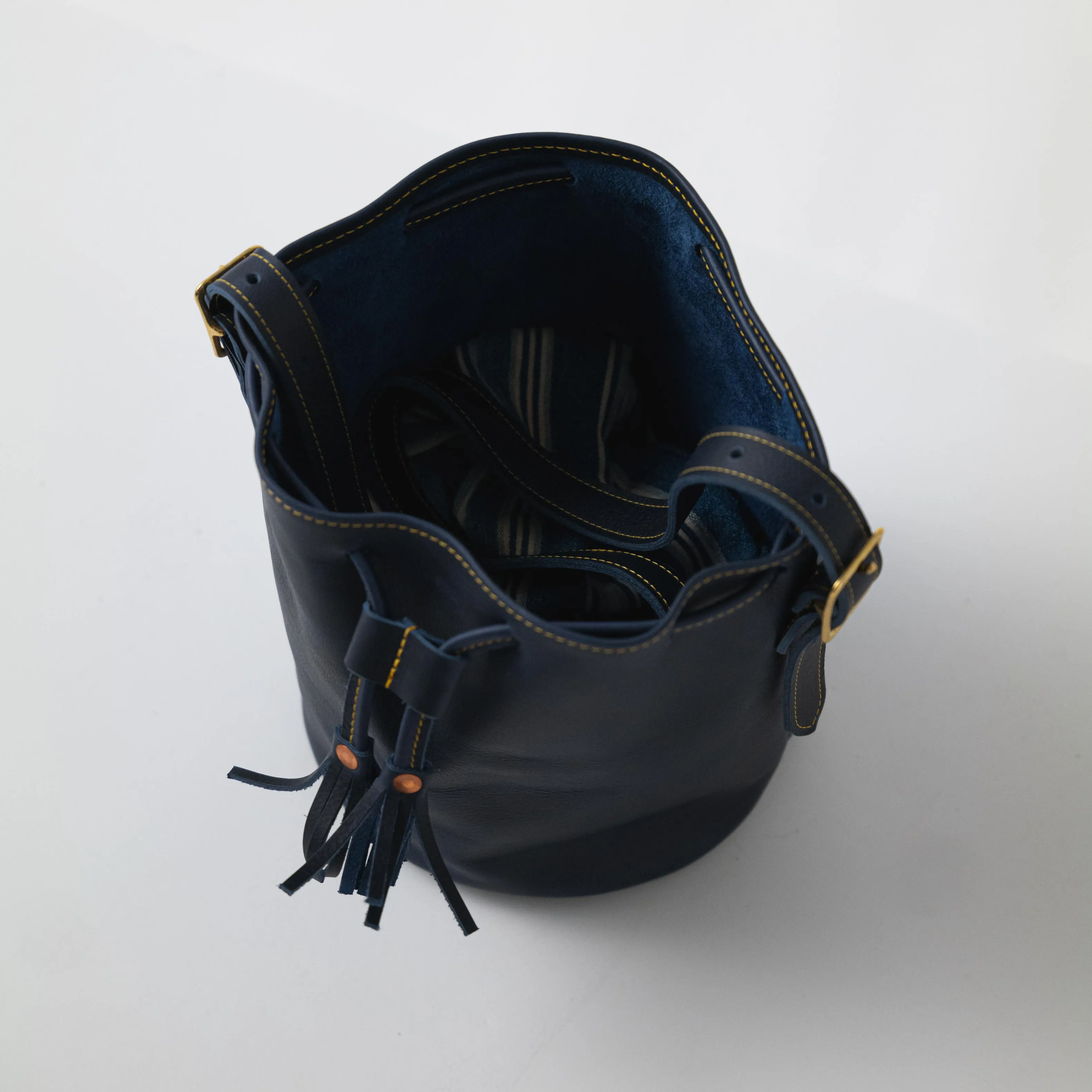 Navy Kodiak Bucket Bag