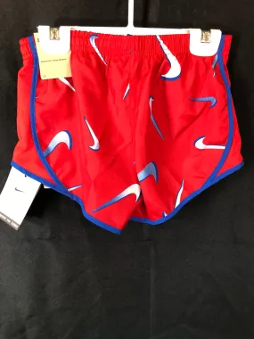 NIKE NEW!! Red, White & Blue Running Shorts Girls size Small