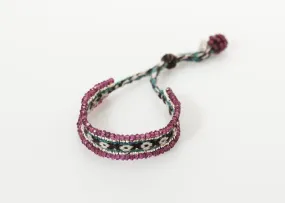 Oaxacan Bracelet in Garnet -UEB