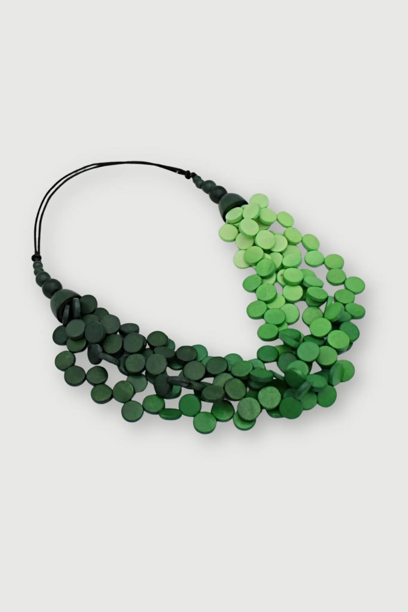 Ombre Green Necklace