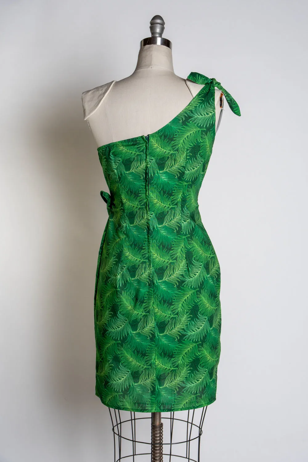 Paradise Dress- Green Ferns