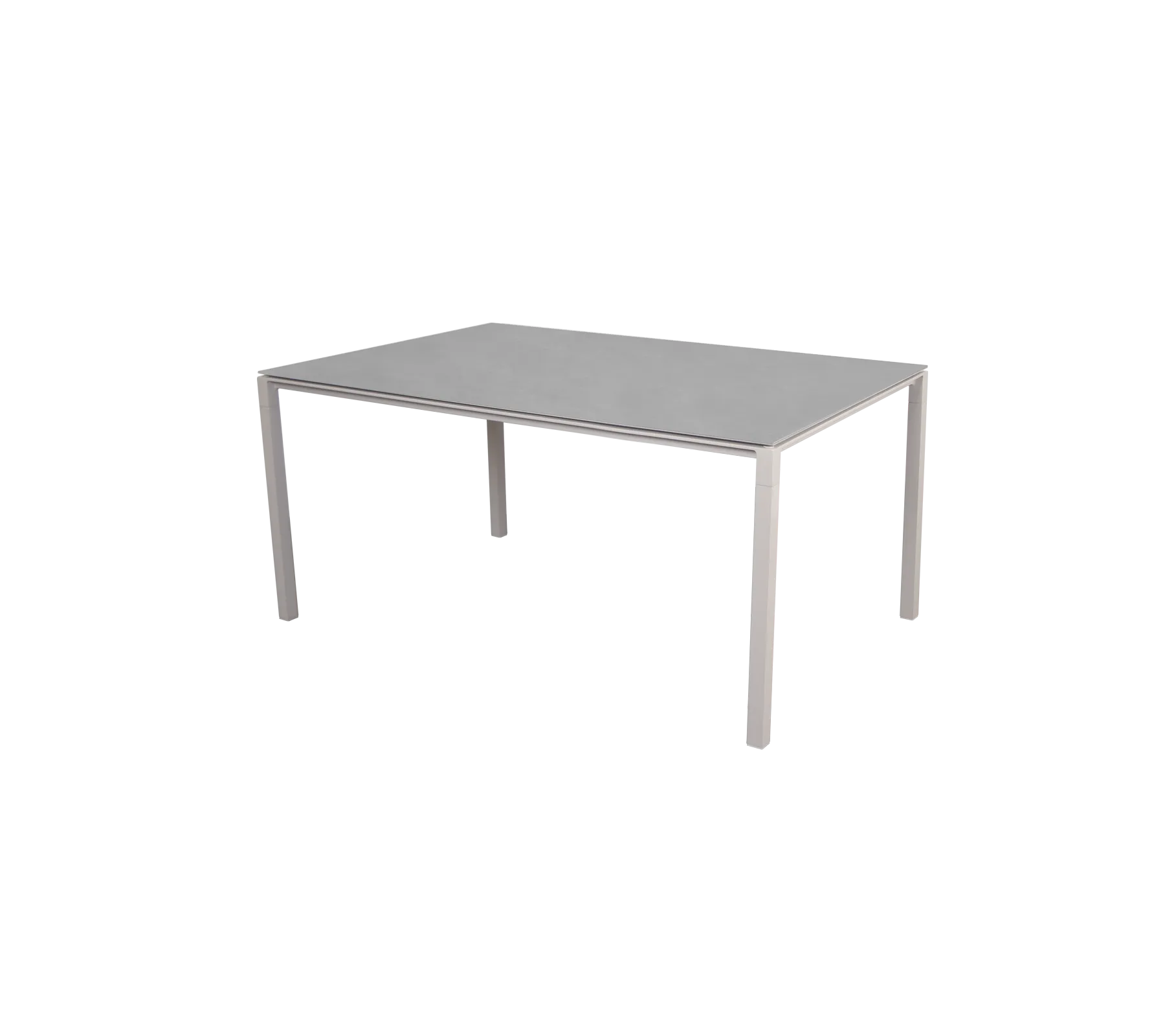 Pure dining table, 150x90 cm