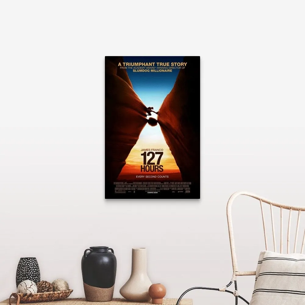 "127 Hours (2010)" Canvas Wall Art