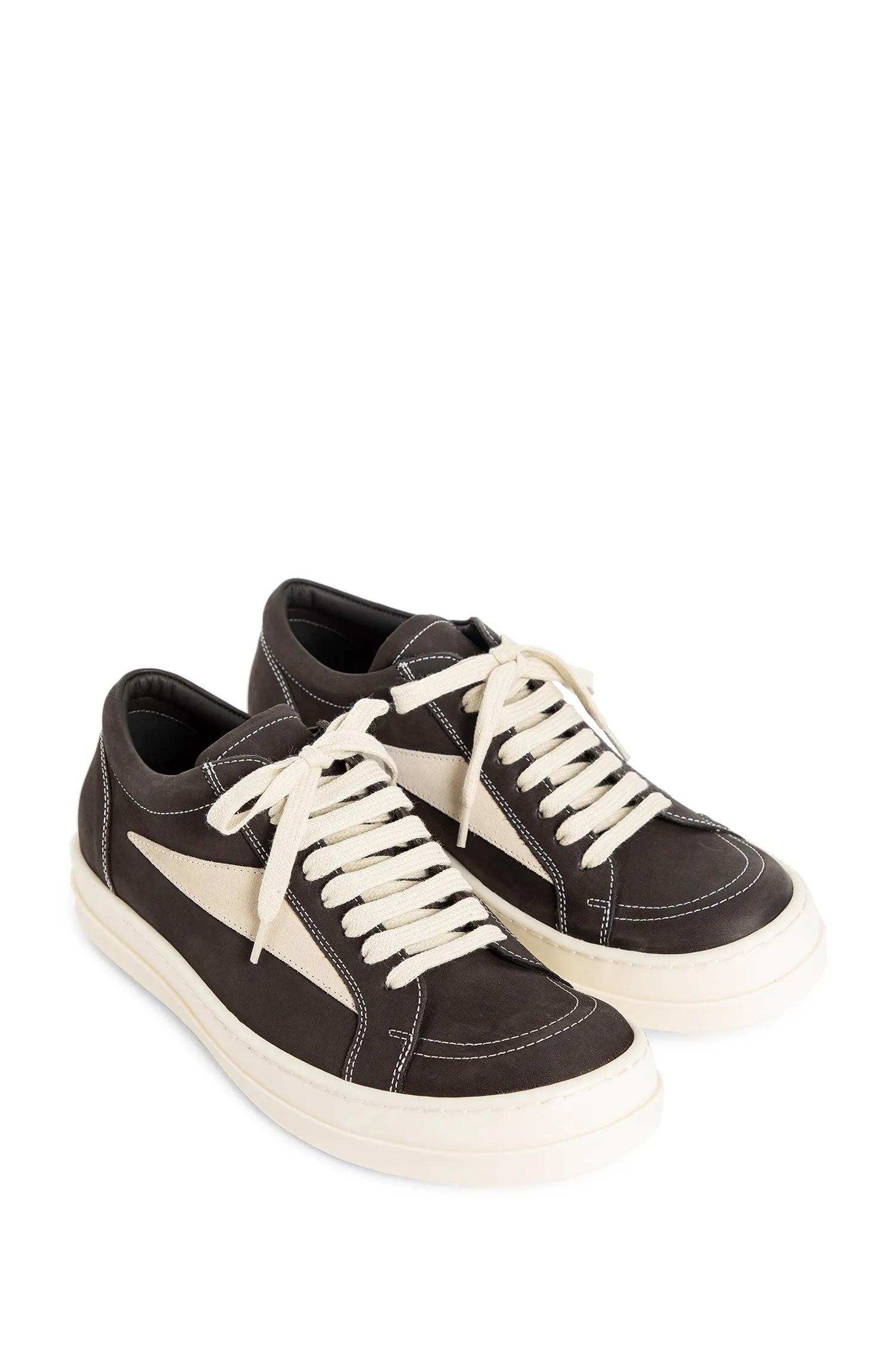 RICK OWENS WOMAN BLACK&WHITE SNEAKERS