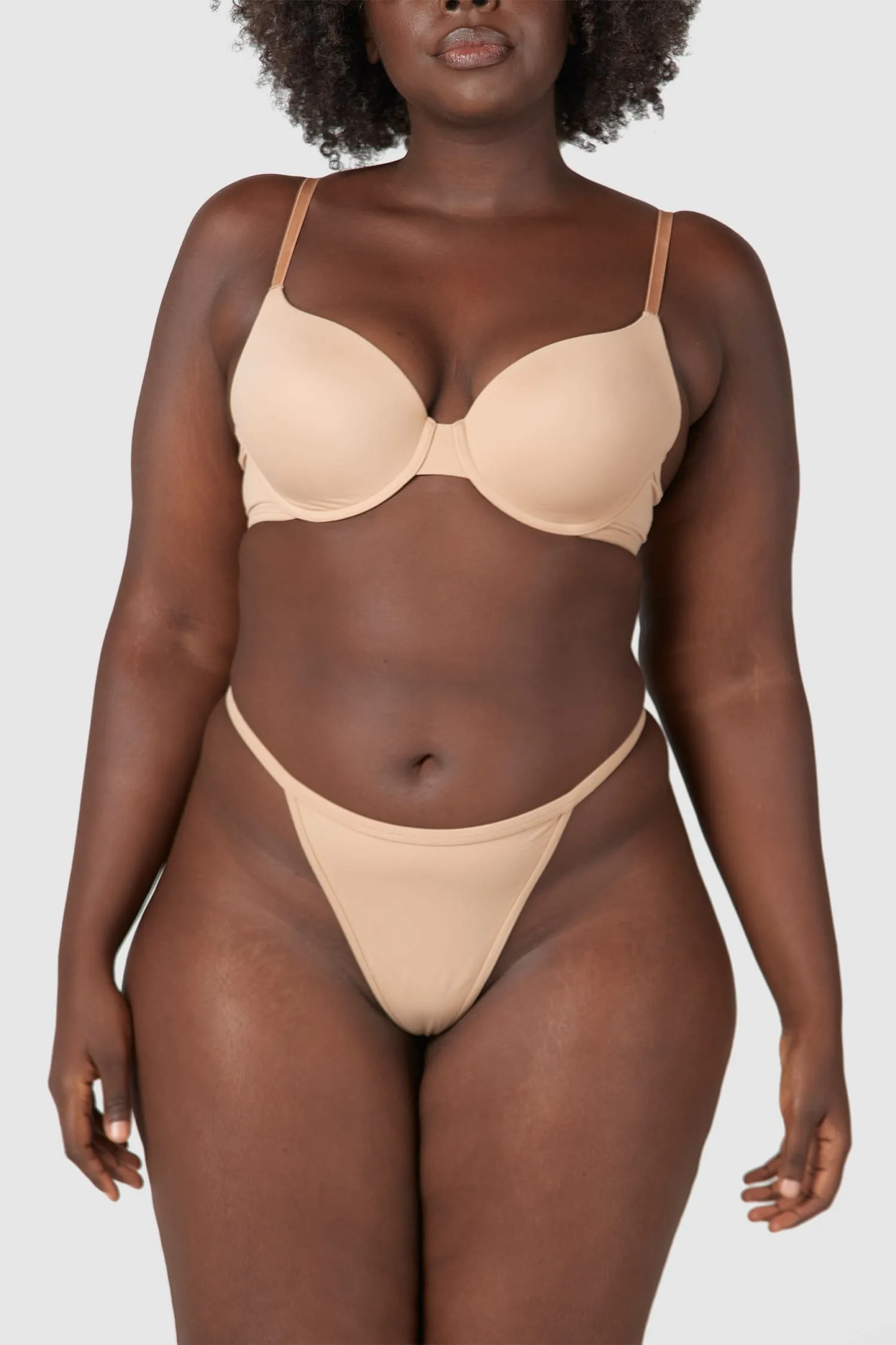 Sculpt Push-Up T-shirt Bra  - Honey