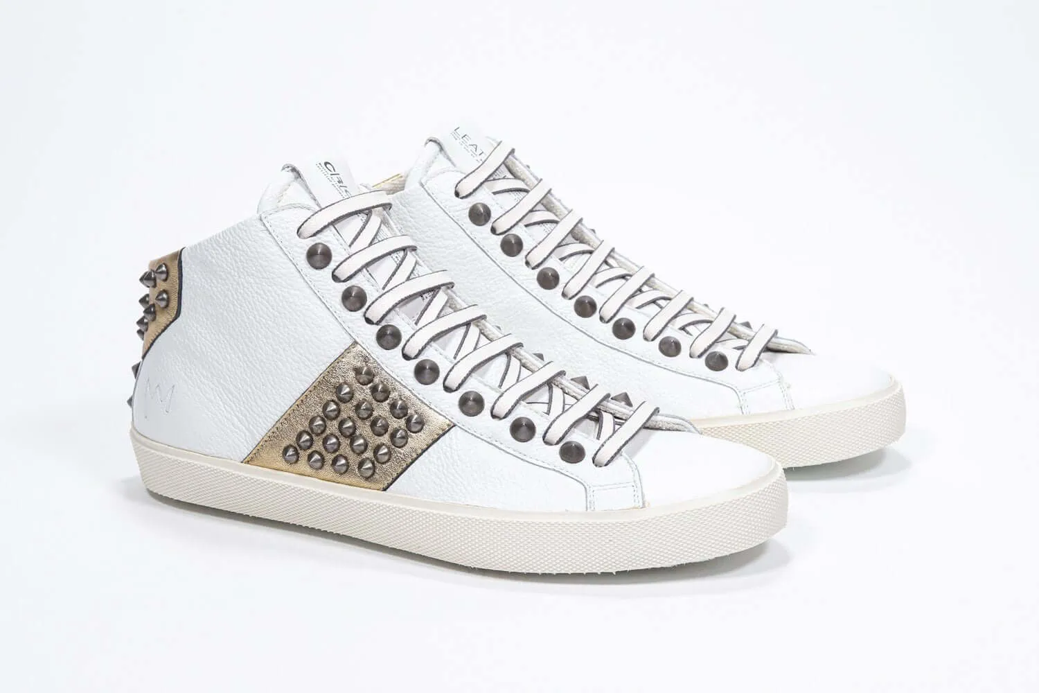 STUDBORN | Gold & White - Mid top - Women