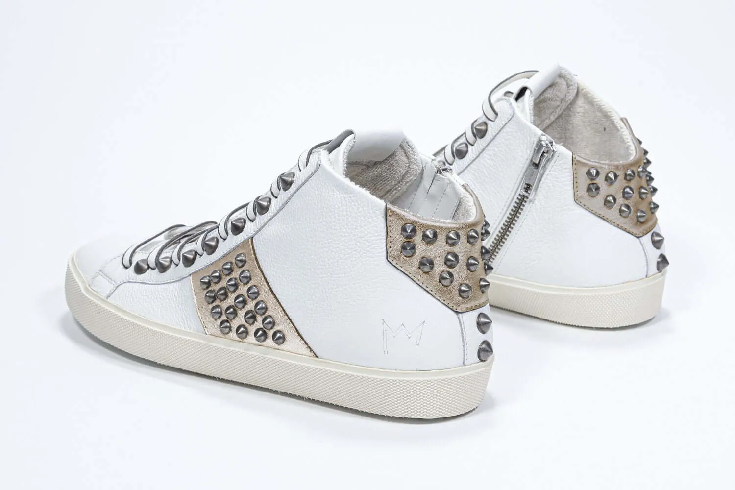 STUDBORN | Gold & White - Mid top - Women