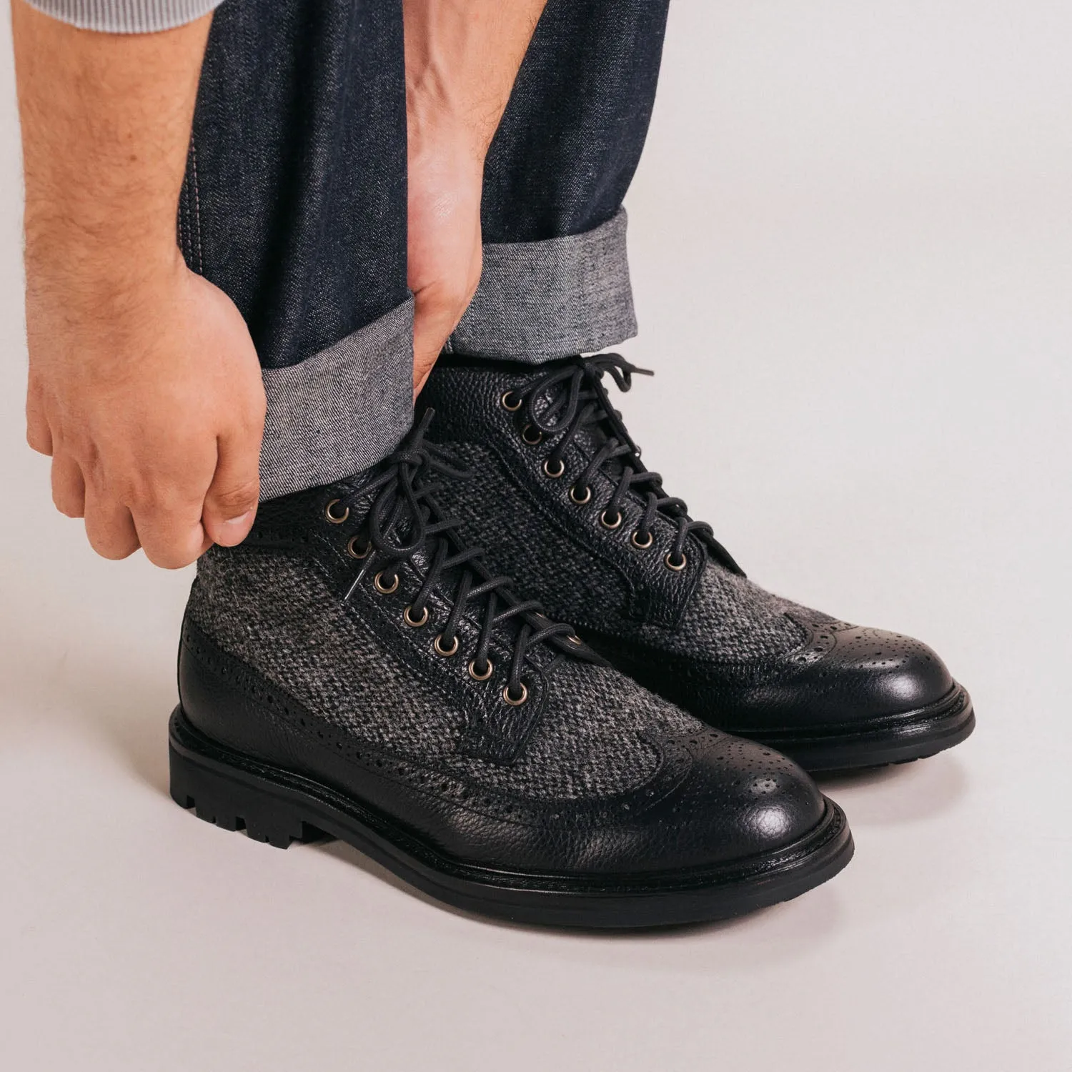 The Boston Boot in Black