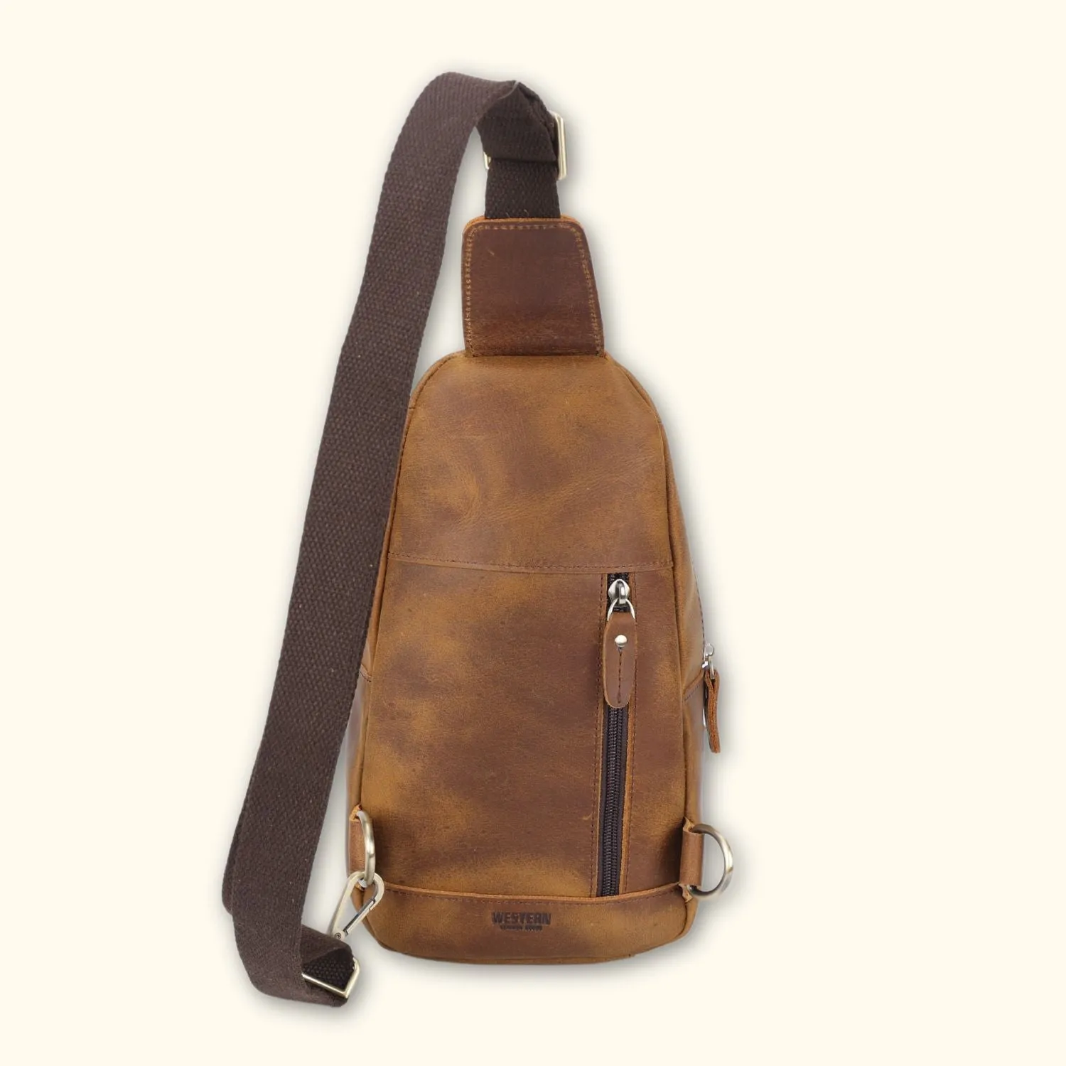 The Gun Slinger – Leather Crossbody Bag