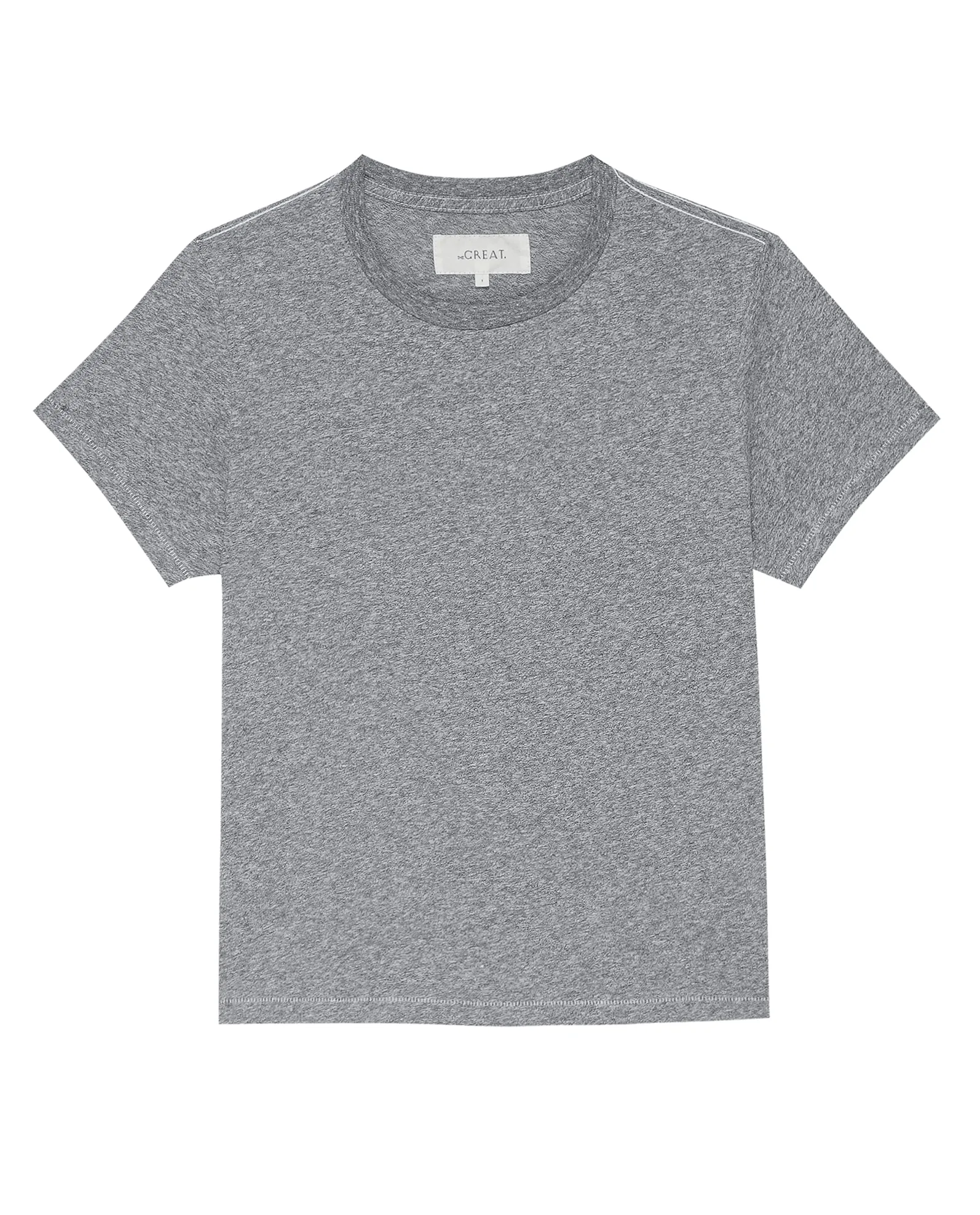 The Little Tee. -- Heather Grey