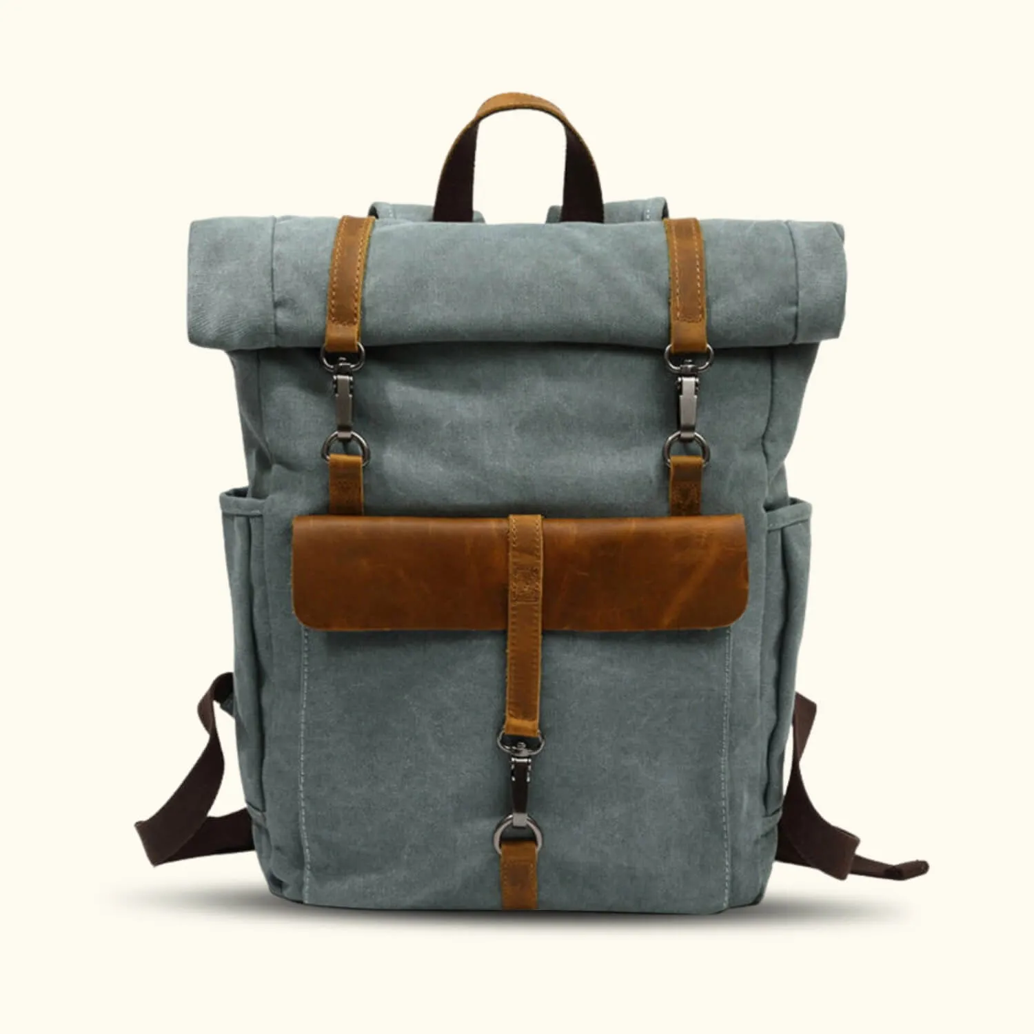 The Vintage Voyager - Soft Canvas Backpack