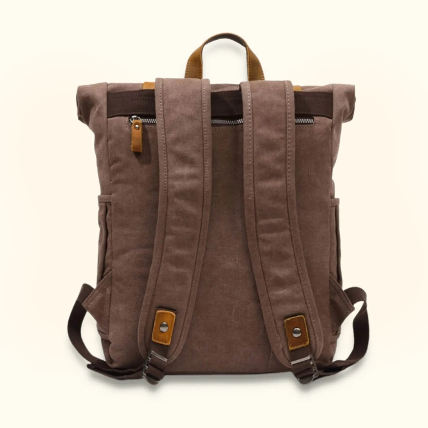 The Vintage Voyager - Soft Canvas Backpack