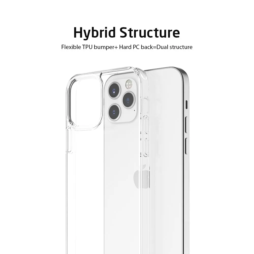 VOKAMO Hybrid Clear Case for iPhone 12/12 Mini/12 Pro/12 Pro Max