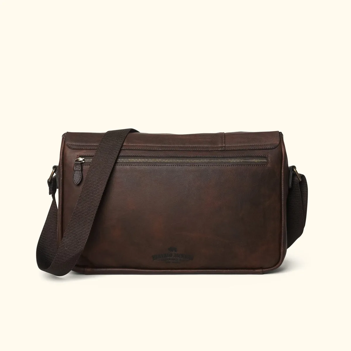 Walker Leather Messenger Bag | Vintage Oak