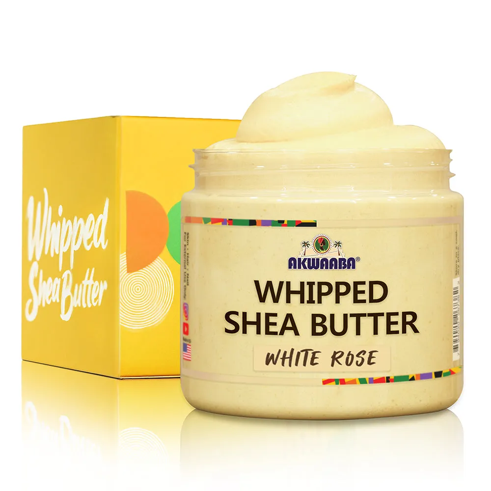 Whipped Shea Butter (White Rose) - 12 oz.