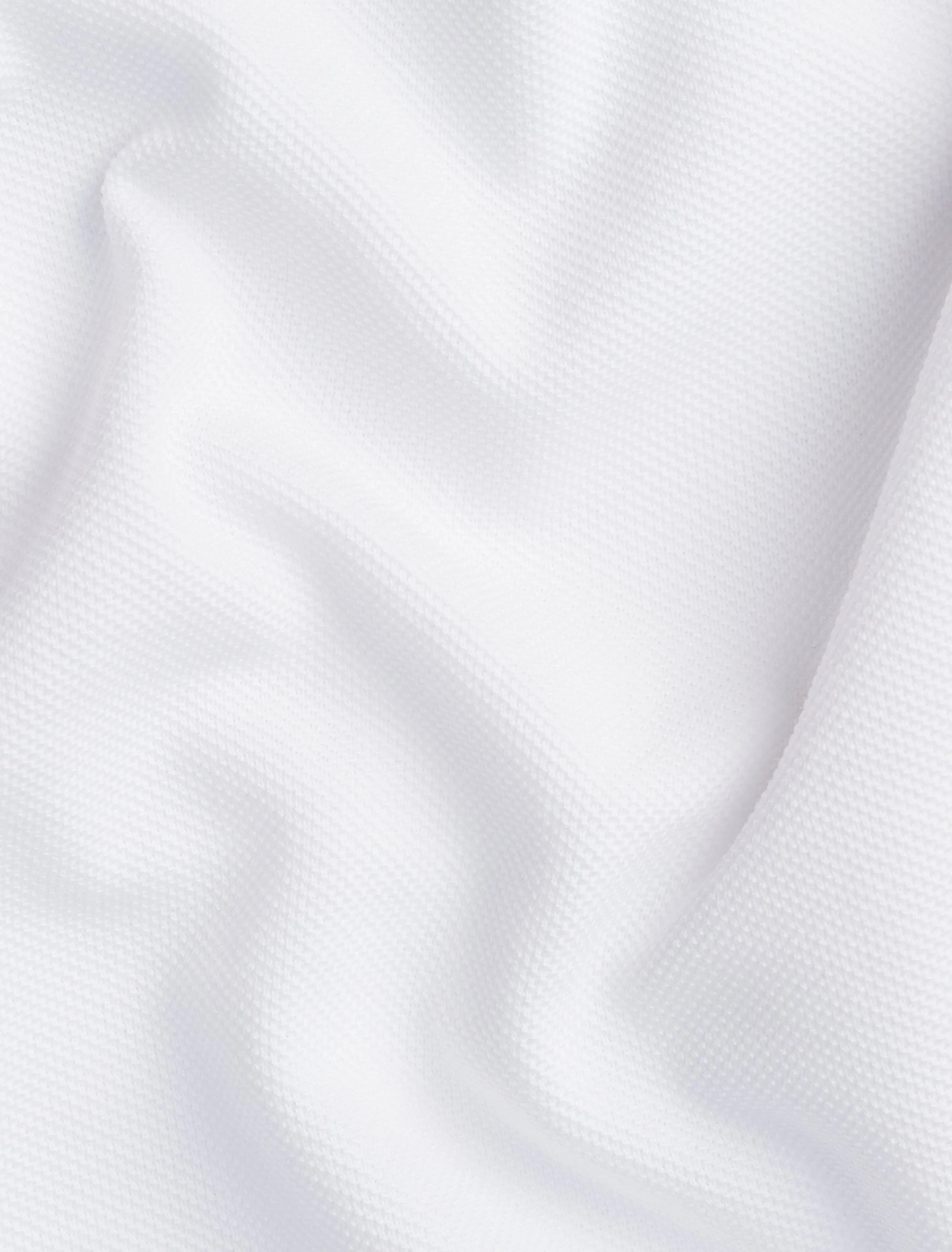 White Solid Short Sleeve Shirt