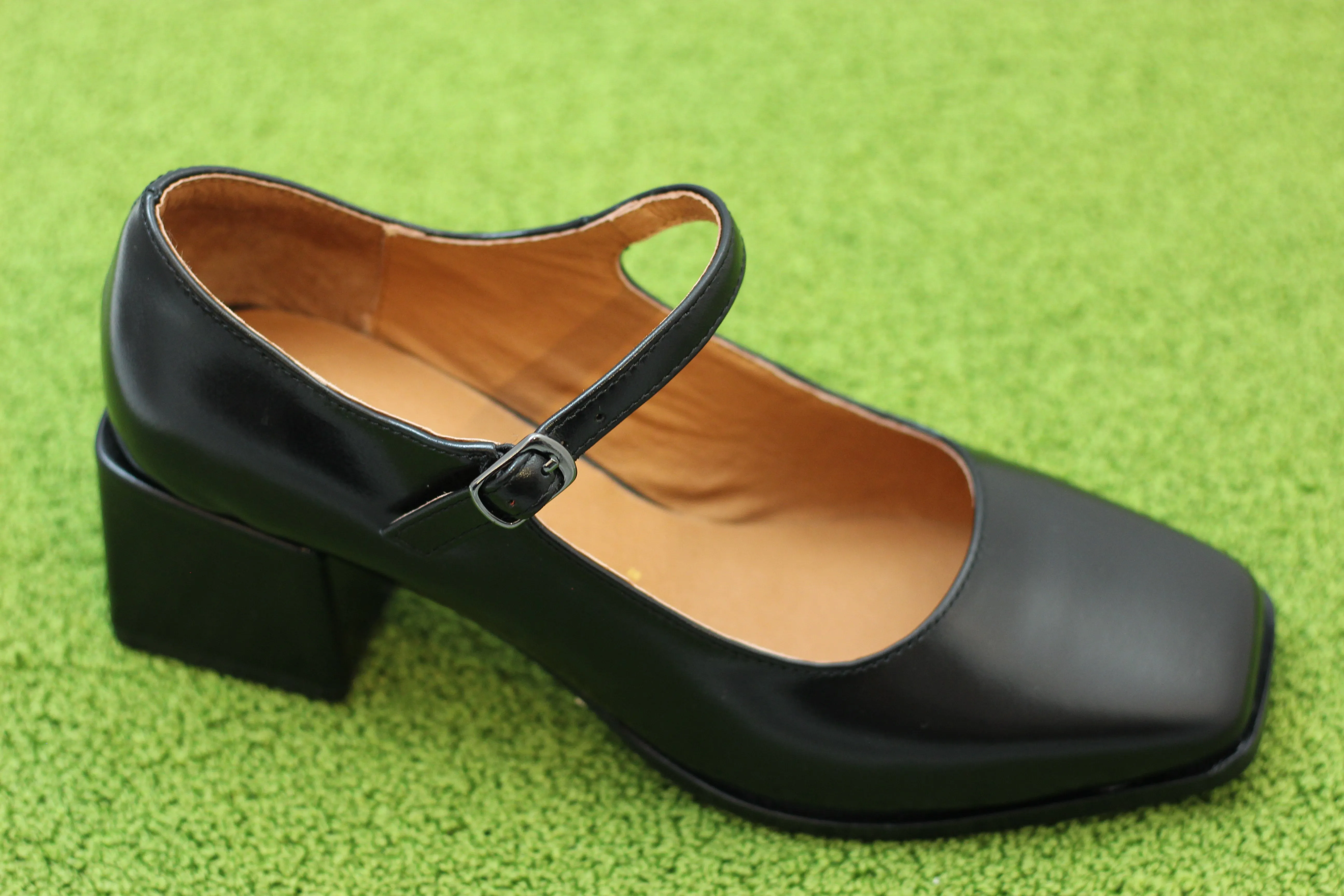 Women's Christopher Mary Jane - Black Calf