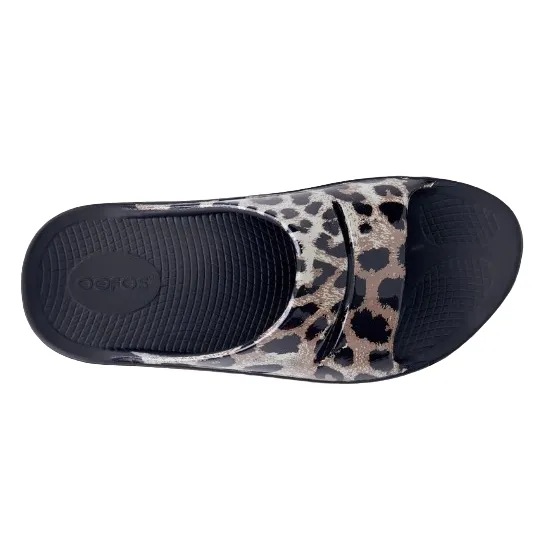 Women's Oofos OOahh Limitied Cheetah