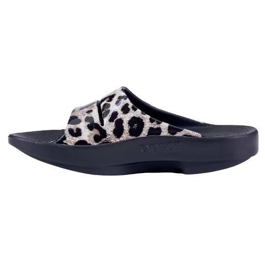 Women's Oofos OOahh Limitied Cheetah