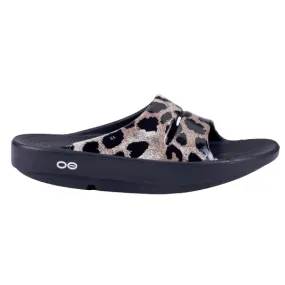 Women's Oofos OOahh Limitied Cheetah