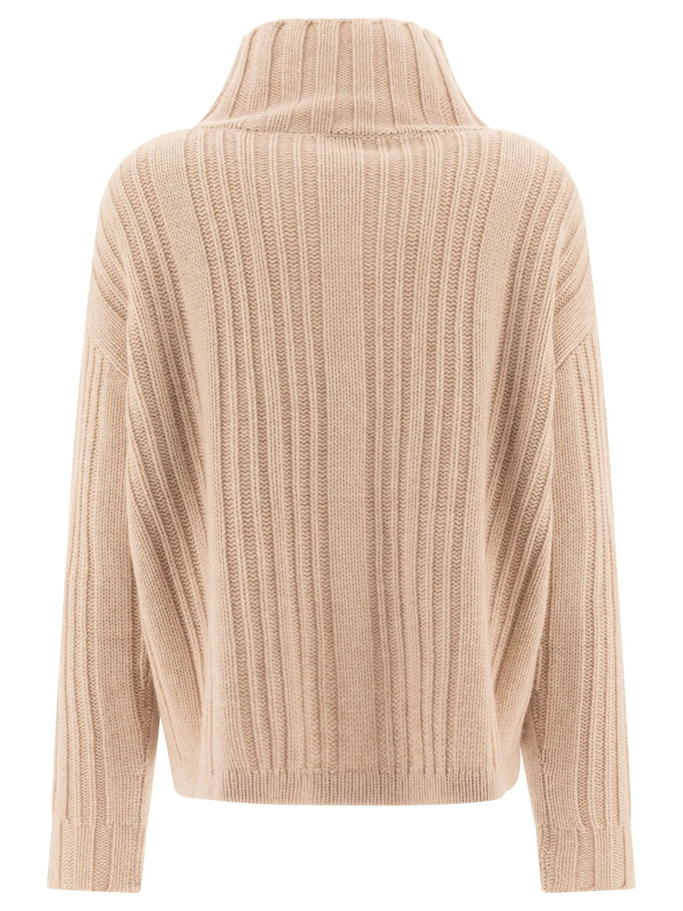 WOOL AND CASHMERE TURTLENECK SWEATER