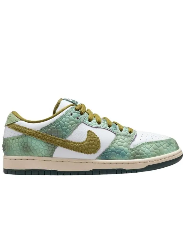 x Alexis Sablon SB Dunk Low Pro White and Pacific Moss HJ3386 300